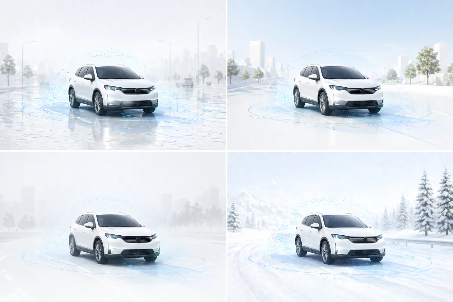 Autonomous vehicle in varied environments